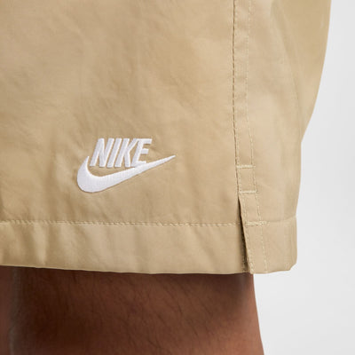 Men's Nike Club Woven Flow Shorts - Parachute Beige/White 5