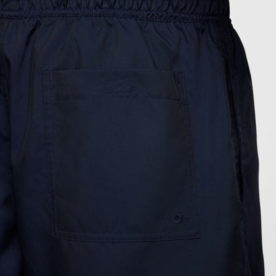 Men's Nike Club Woven Flow Shorts - Obsidian/White 7