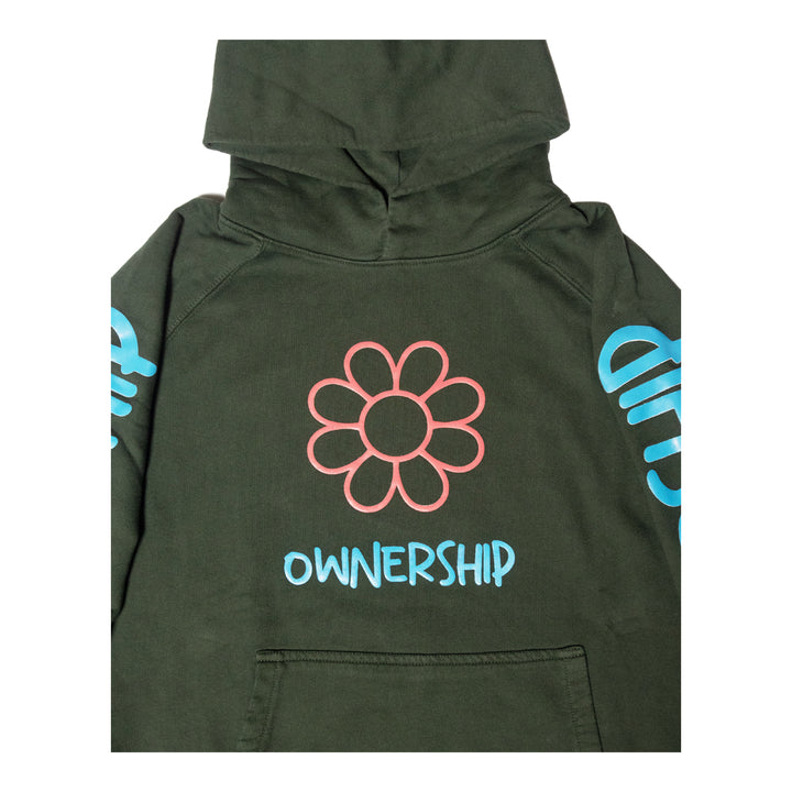 Ownership X Jae Tips Hoodie - Green &amp; Blue 4