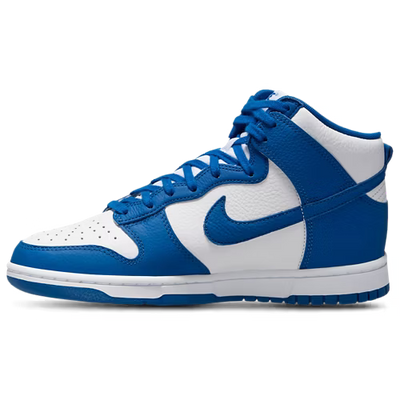 Men's Nike Dunk High Retro SE White/Team Royal/White HF3143-100