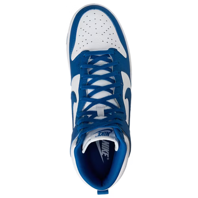 Men's Nike Dunk High Retro SE White/Team Royal/White HF3143-100