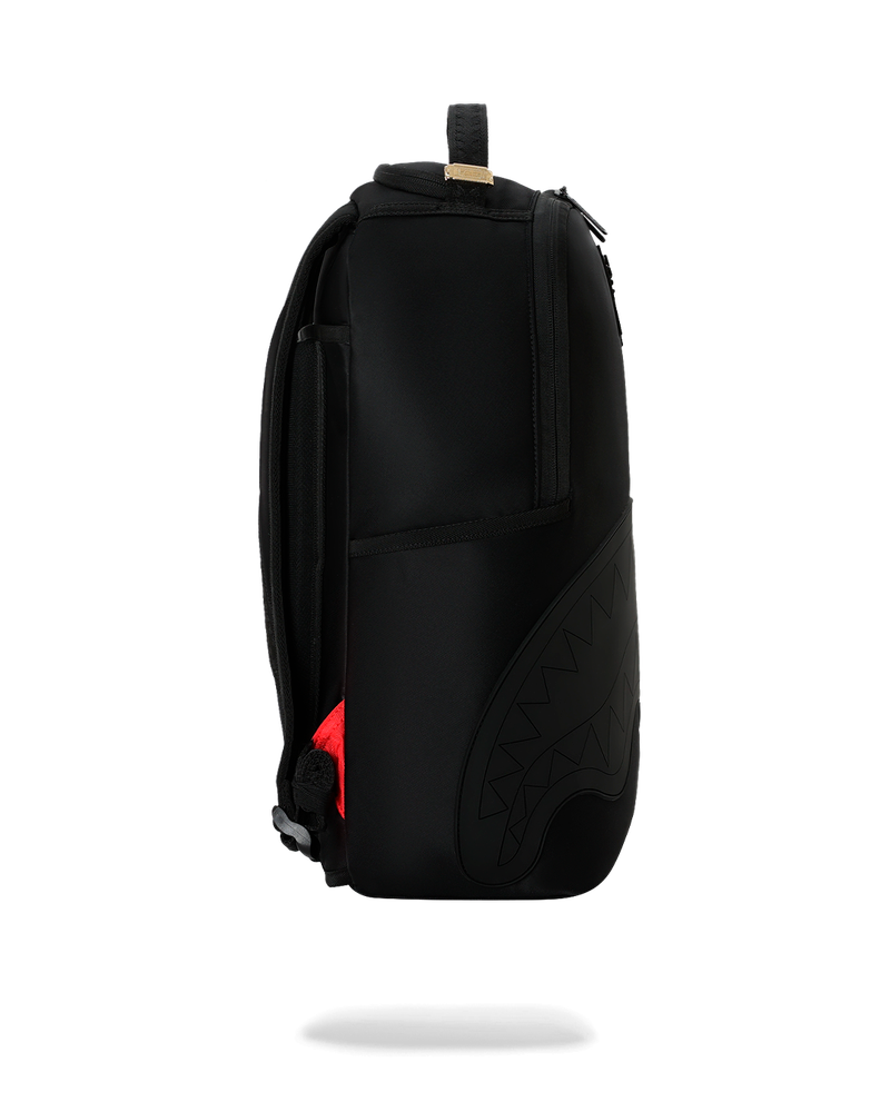 Sprayground Shark Central Blacked Out Embossed Nylon Backpack
