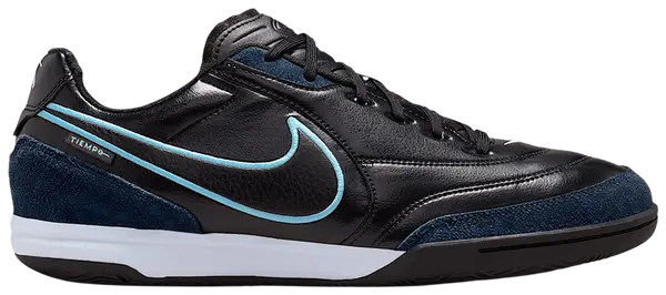 Men's Nike Tiempo Streetgato Black/Obsidian-Ice Blue HQ7017-046