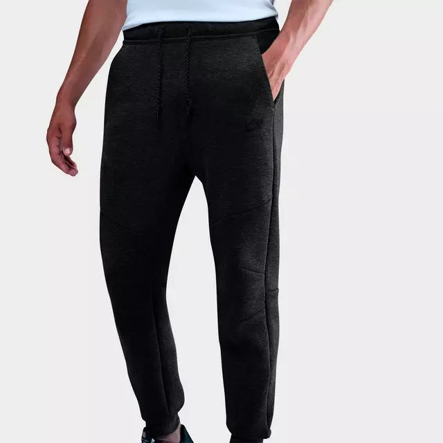 Men's Nike Tech Fleece Jogger - Black Heather/Black 2