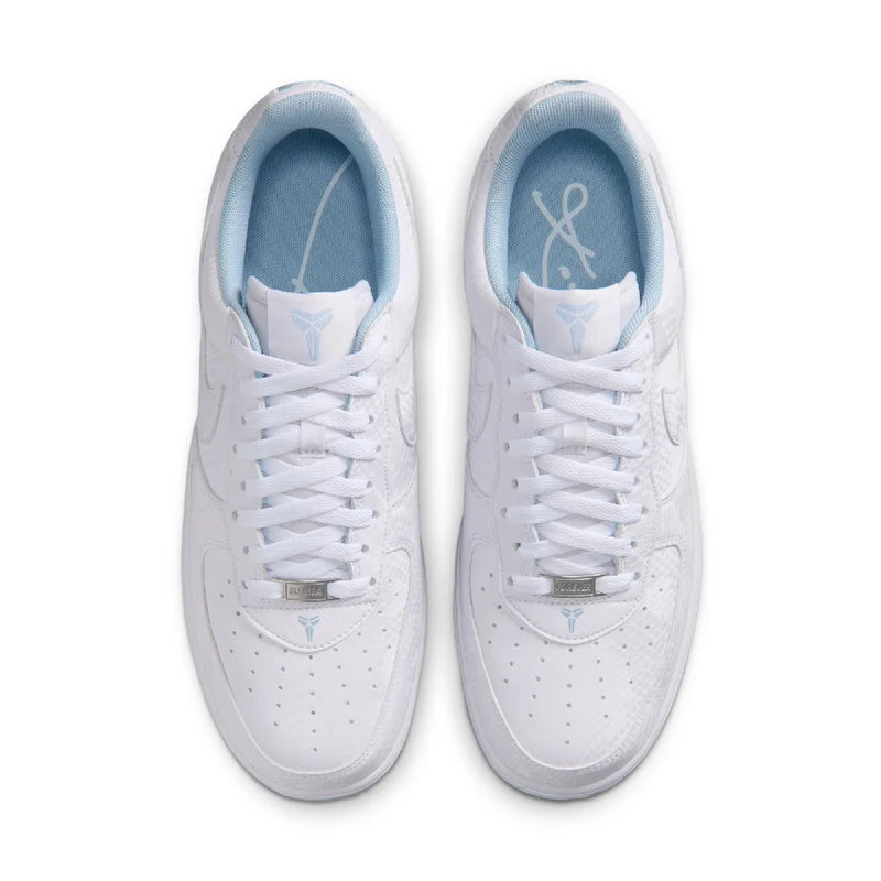 Men's Nike Kobe Air Force 1 Low White/Armory Blue IB0018-103