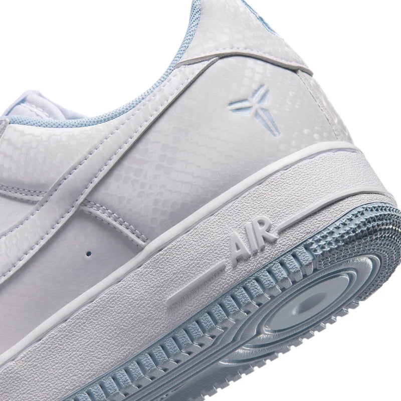 Men's Nike Kobe Air Force 1 Low White/Armory Blue IB0018-103