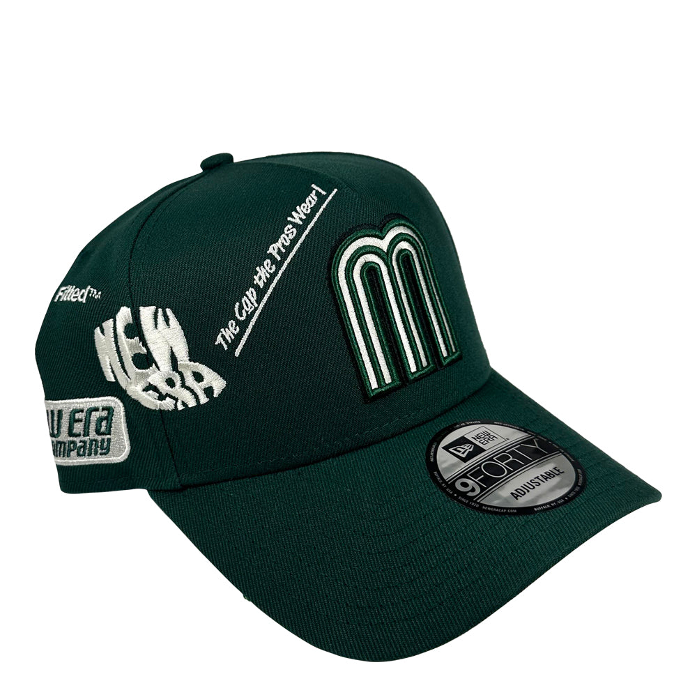 New Era Mexico Collection 9Forty A-Frame Adjustable Cap 1