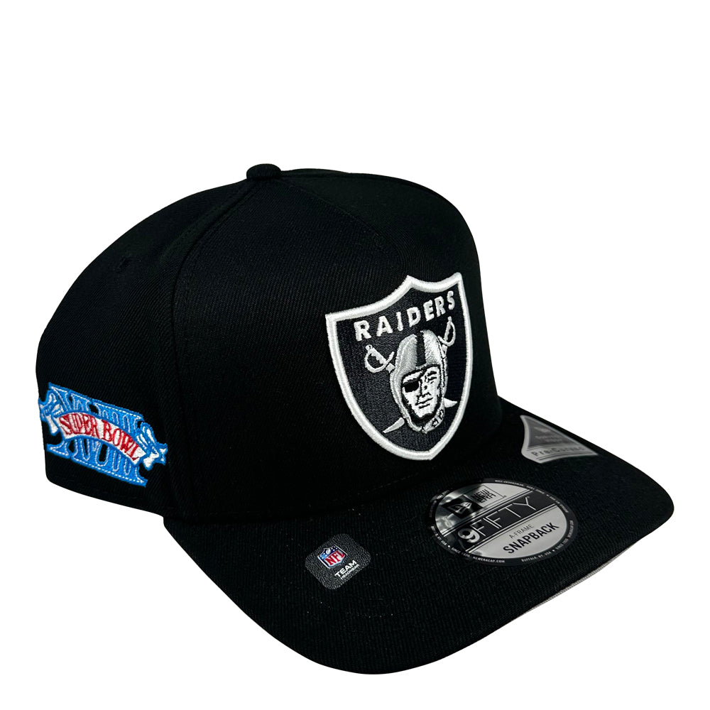 New Era LV Raiders Superbowl 9Forty A-Frame Adjustable Cap 1