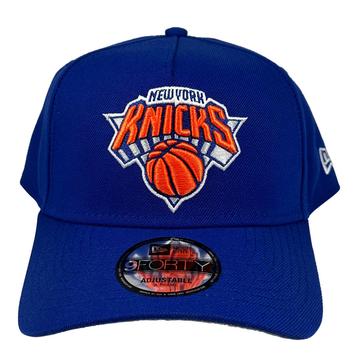 New Era NY Knicks 9Forty A-Frame Adjustable Cap 2