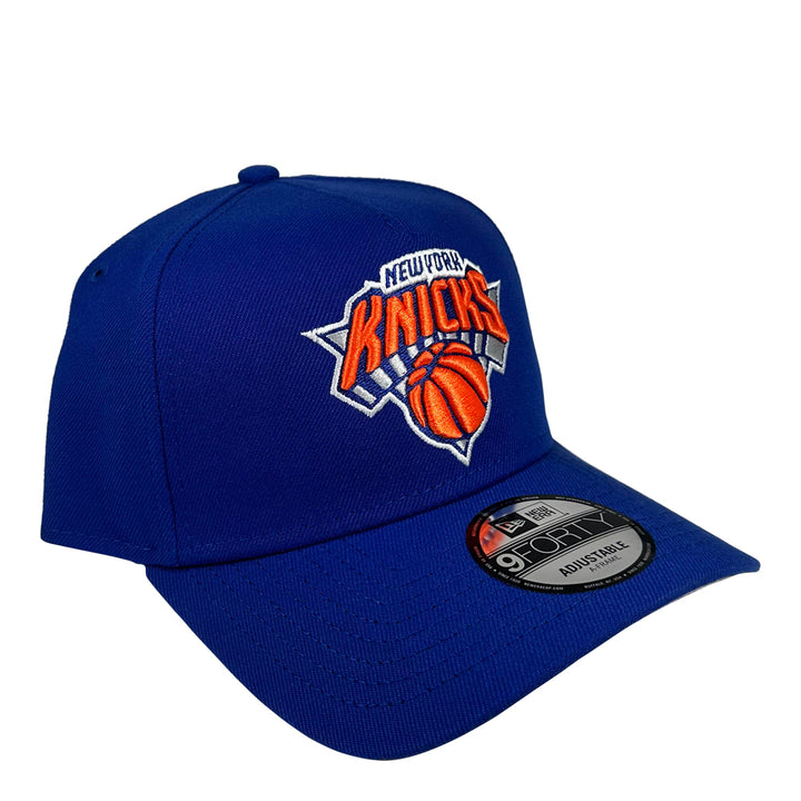 New Era NY Knicks 9Forty A-Frame Adjustable Cap 1
