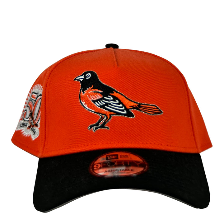 New Era BAL Orioles 50th 9Forty A-Frame Adjustable Cap 2