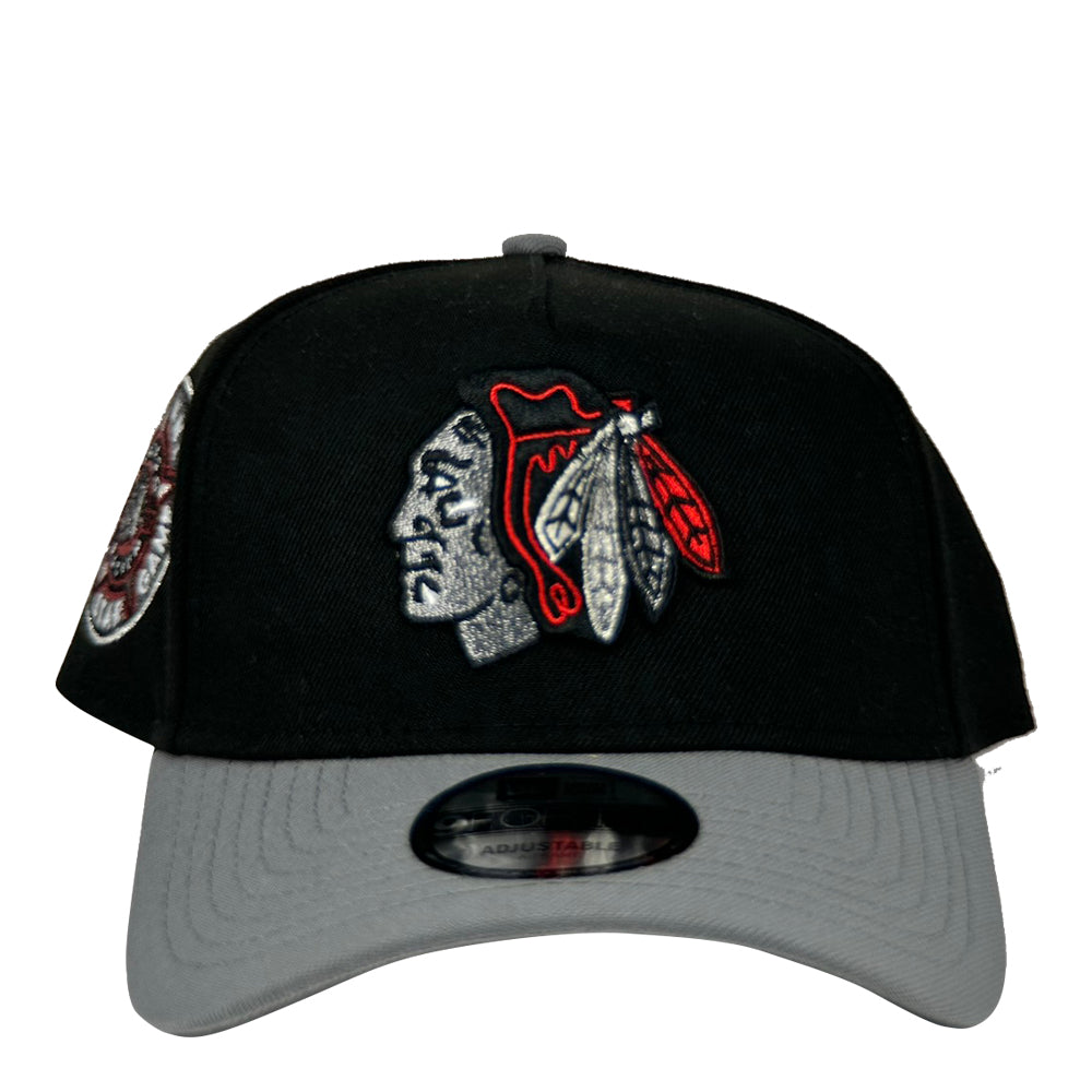 New Era CHI Blackhawks 9Forty A-Frame Adjustable Cap 2