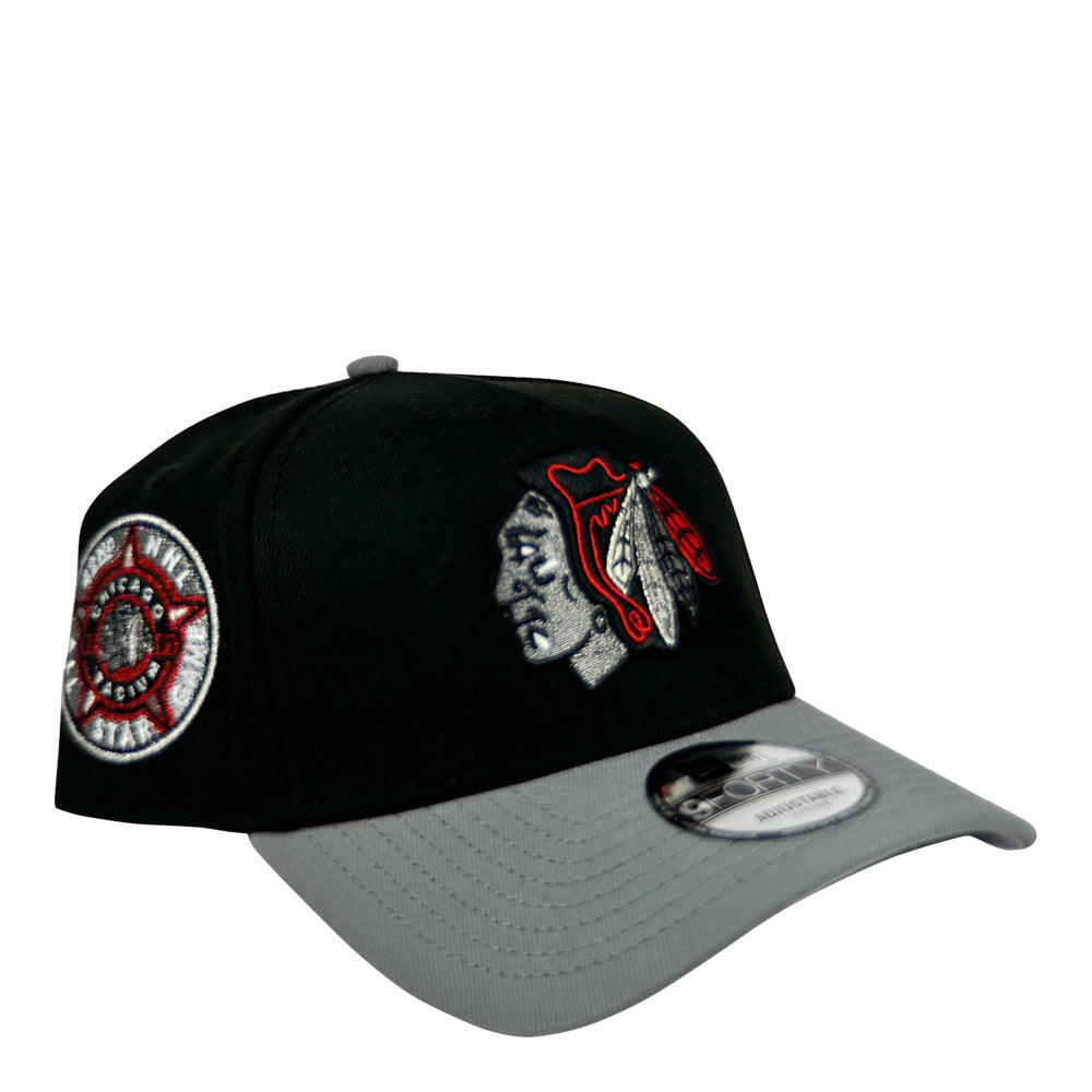New Era CHI Blackhawks 9Forty A-Frame Adjustable Cap 1