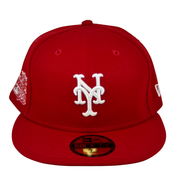 New Era NY Mets 1986 World Series 59FIFTY Fitted Cap - Red 2