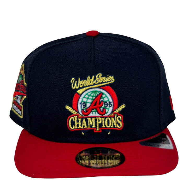 New Era Atlanta Braves 9Forty A-Frame Adjustable Cap 2