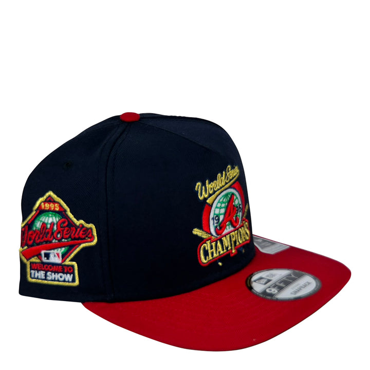 New Era Atlanta Braves 9Forty A-Frame Adjustable Cap 1