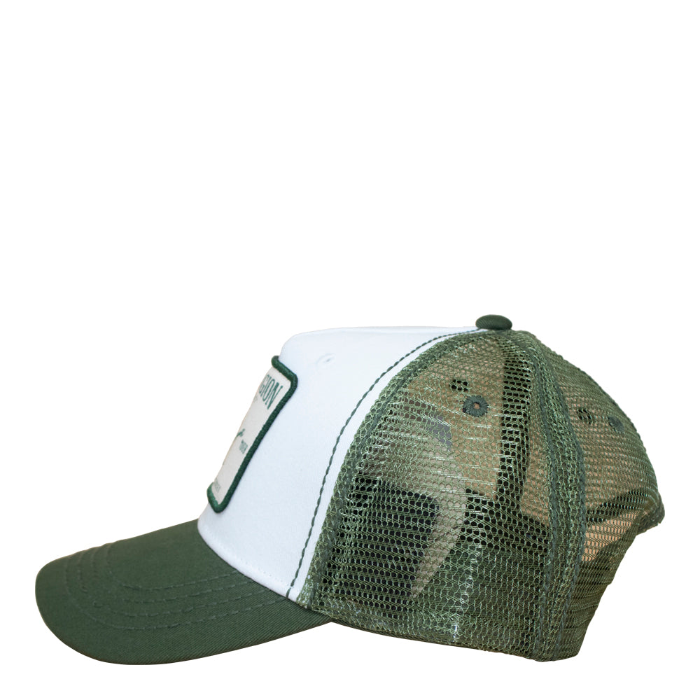 True Religion Concert Patch Trucker Hat - Green 2