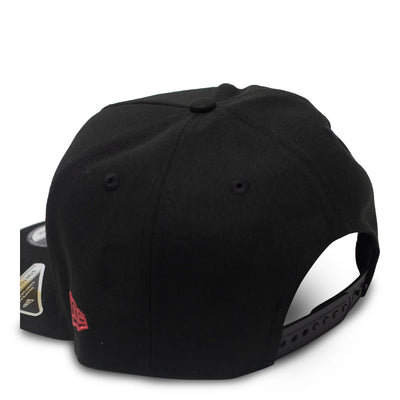 New Era Los Angeles Dodgers 50 Years in Los Angeles "Blackout Red" 9FIFTY A-Frame Adjustable Hat
