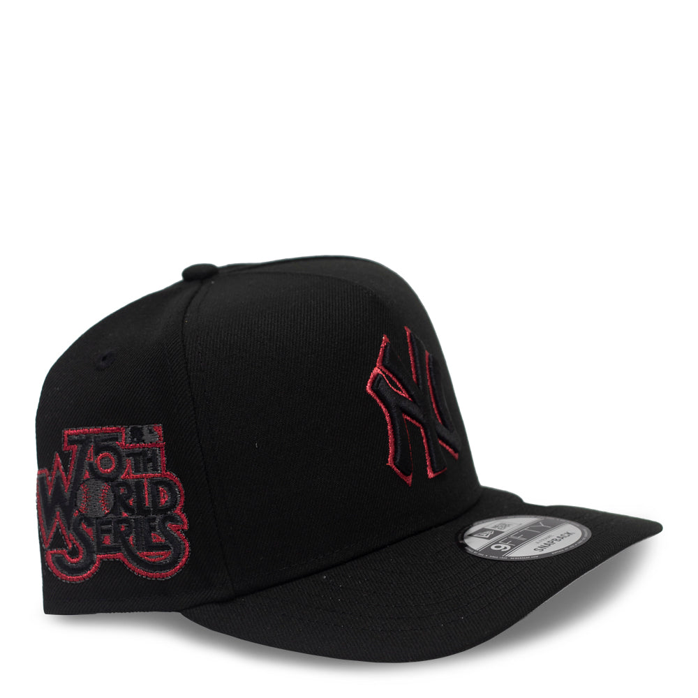 New Era New York Yankees 1999 World Series "Black & Red" 9FIFTY A-Frame Adjustable hat