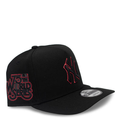 New Era New York Yankees 1999 World Series "Black & Red" 9FIFTY A-Frame Adjustable hat