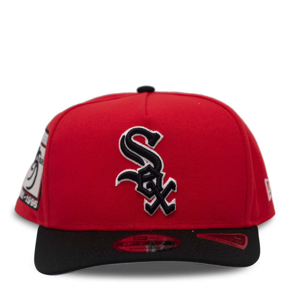 New Era Chicago White Sox 95th Anniversary "Red & Black" 9FIFTY A-Frame Adjustable Hat