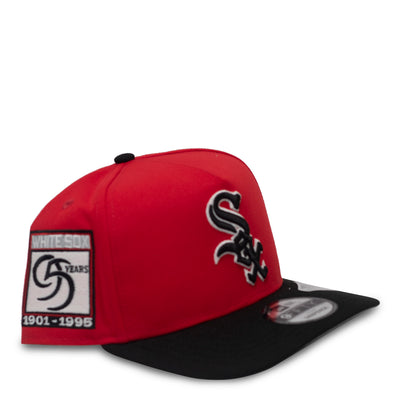 New Era Chicago White Sox 95th Anniversary "Red & Black" 9FIFTY A-Frame Adjustable Hat