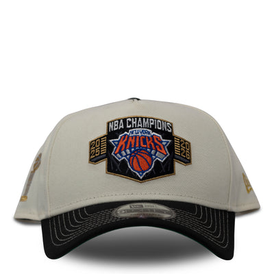 New Era New York Knicks "2025-2026 NBA Champions" 9FORTY A-Frame Adjustable Cap