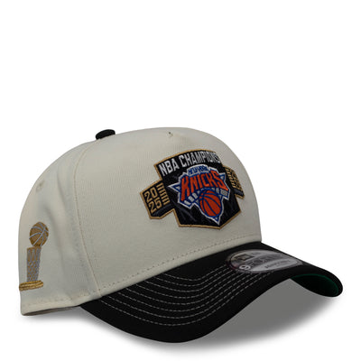 New Era New York Knicks "2025-2026 NBA Champions" 9FORTY A-Frame Adjustable Cap