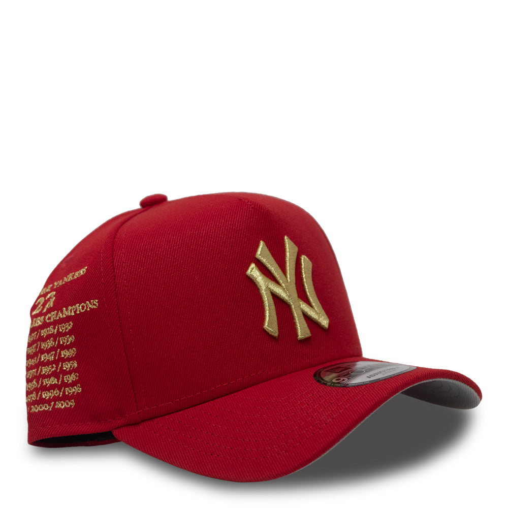 New  Era New York Yankees 27-Time World Series Champions 9FORTY A-Frame Adjustable Cap