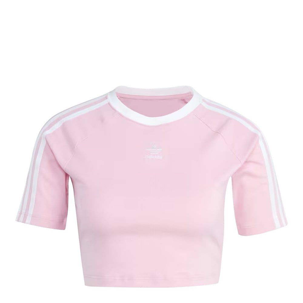 adidas Women's 3 S Baby Tee