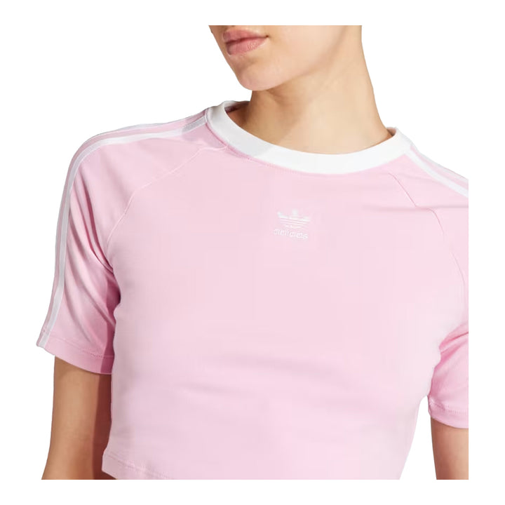 adidas Women's 3 S Baby Tee