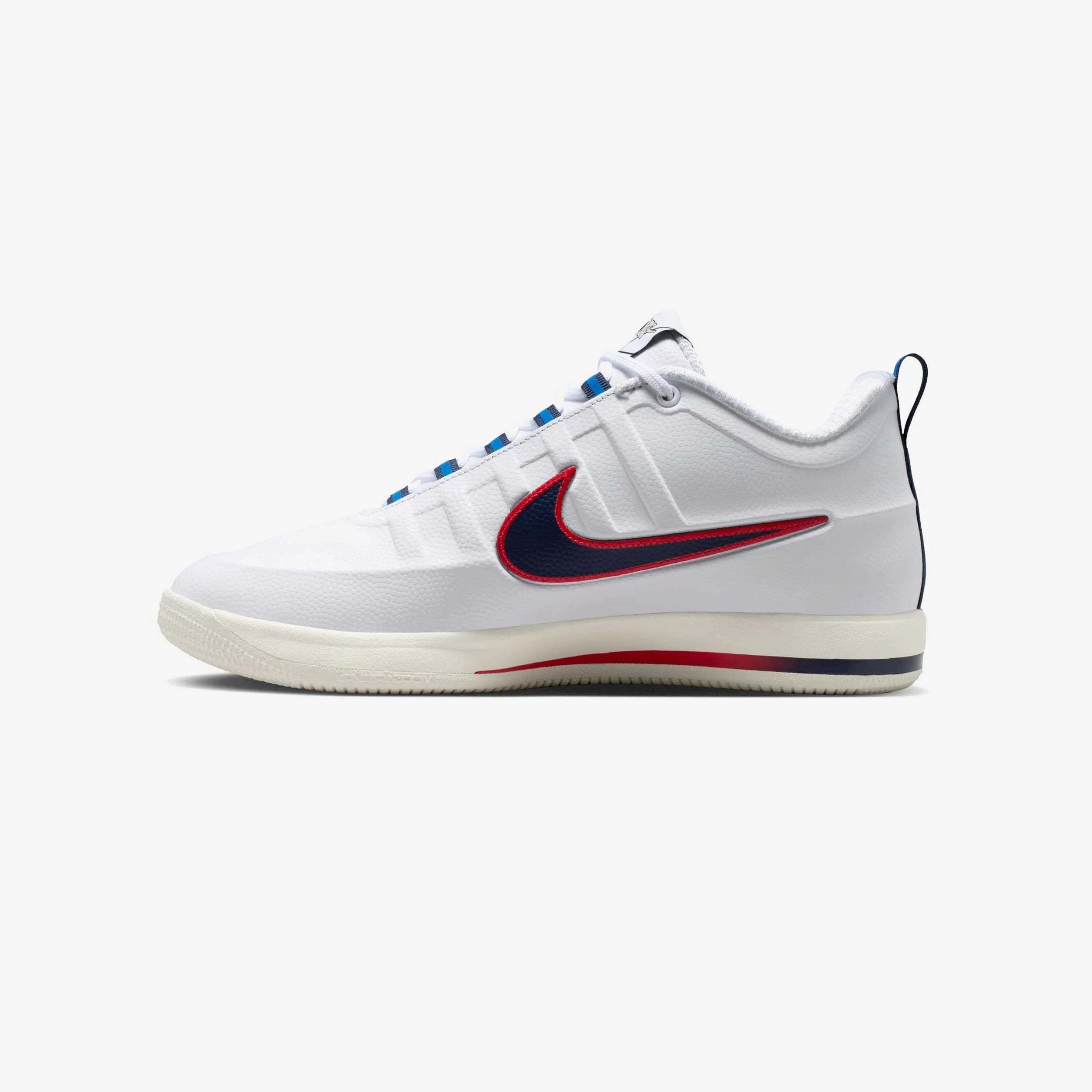 Men's Nike Book 2 WNBA Legends White/Midnight Navy/Fireberry/Light Photo Blue/Sail IR6333-100