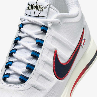 Men's Nike Book 2 WNBA Legends White/Midnight Navy/Fireberry/Light Photo Blue/Sail IR6333-100