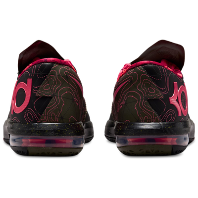 Big Kid's Nike KD 6 Meteorology (2026) Black/Atomic Red/Medium Olive/Noble Red IU1287-001