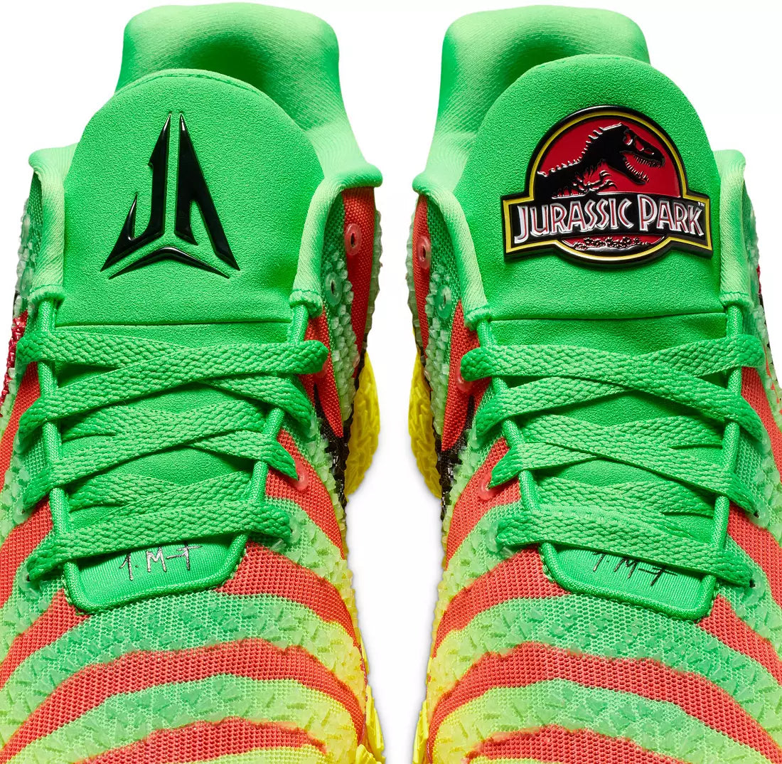 Men's Nike Ja 3 Jurassic Park Explorer Green Spark/Black/University Red/Dynamic Yellow IU7240-300