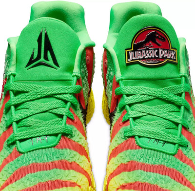 Men's Nike Ja 3 Jurassic Park Explorer Green Spark/Black/University Red/Dynamic Yellow IU7240-300