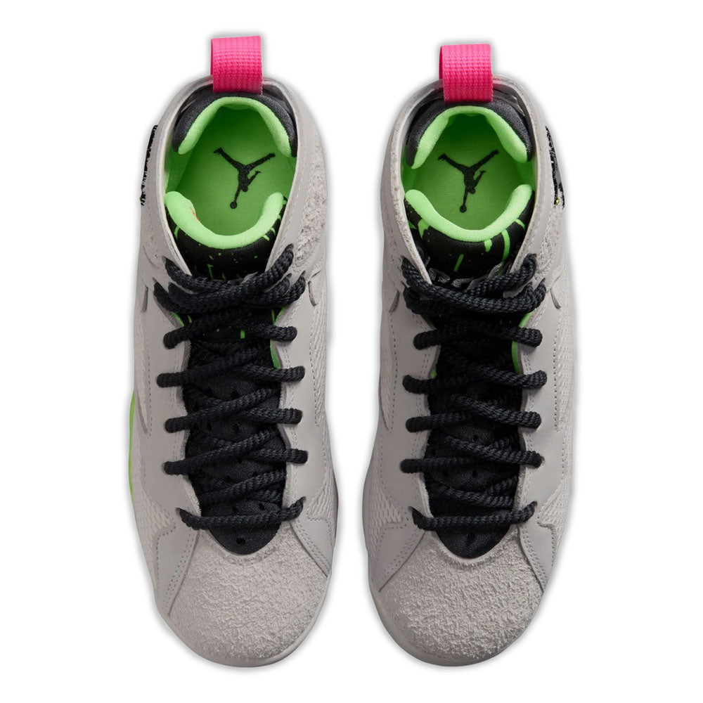 Big Kid's Air Jordan 7 "Tennis Day" Phantom/Lemon Twist-Pink Blast-Anthracite  IV6509-030