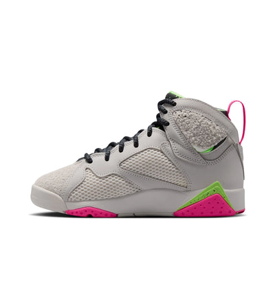 Big Kid's Air Jordan 7 "Tennis Day" Phantom/Lemon Twist-Pink Blast-Anthracite  IV6509-030