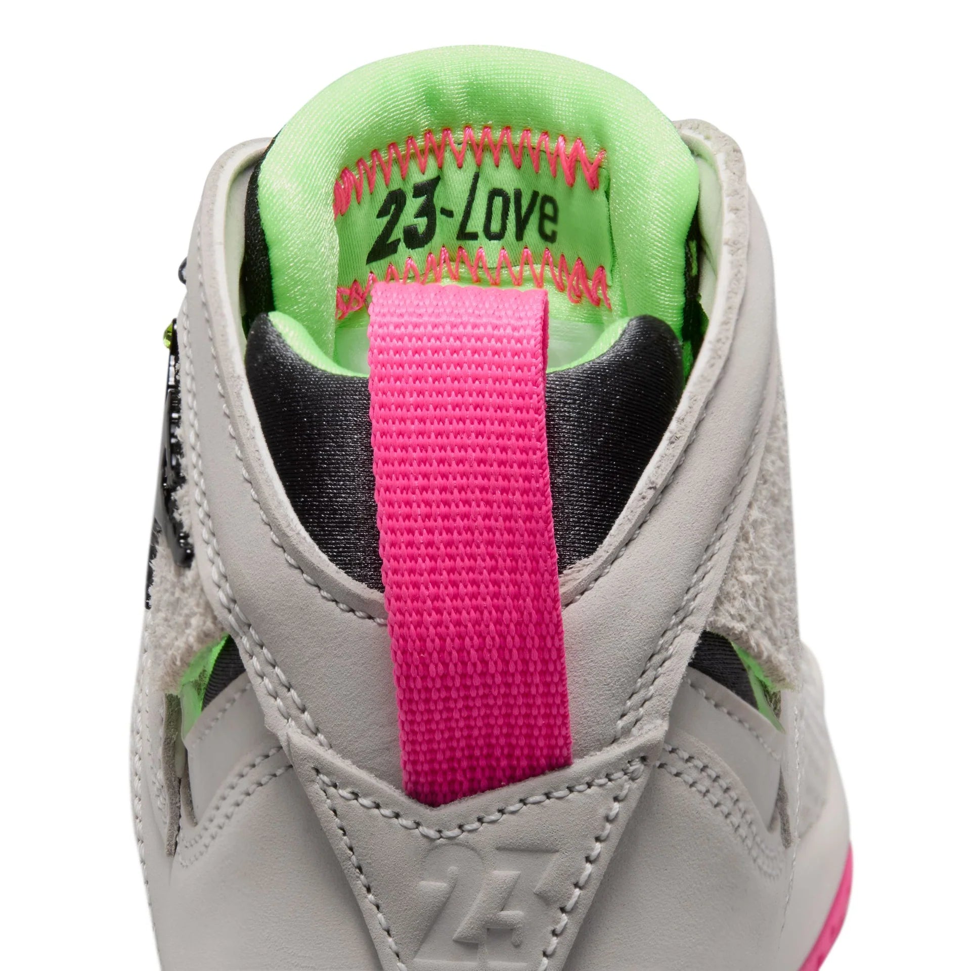 Big Kid's Air Jordan 7 "Tennis Day" Phantom/Lemon Twist-Pink Blast-Anthracite  IV6509-030
