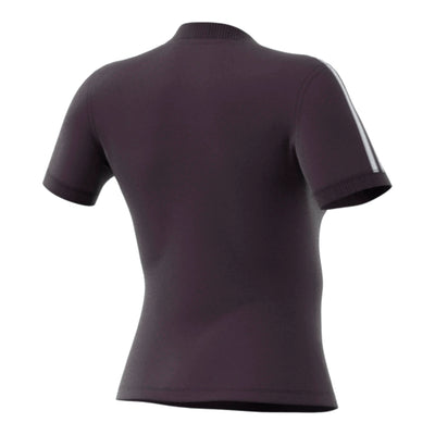 adidas Women's 3 Striped V-Neck Tee 3