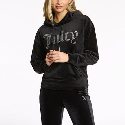 Juicy Couture Women's Oversized Bling Hoodie 1