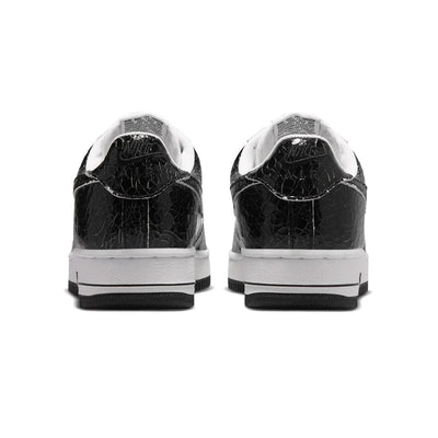 Men's Nike Air Force 1 '01 Cracked Leather Black/White JA0248-300