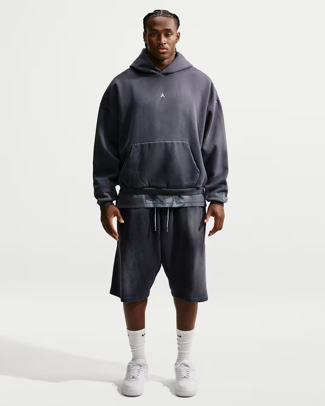 Ja Standard Issue Men's Therma-FIT Fleece Pullover Basketball Hoodie