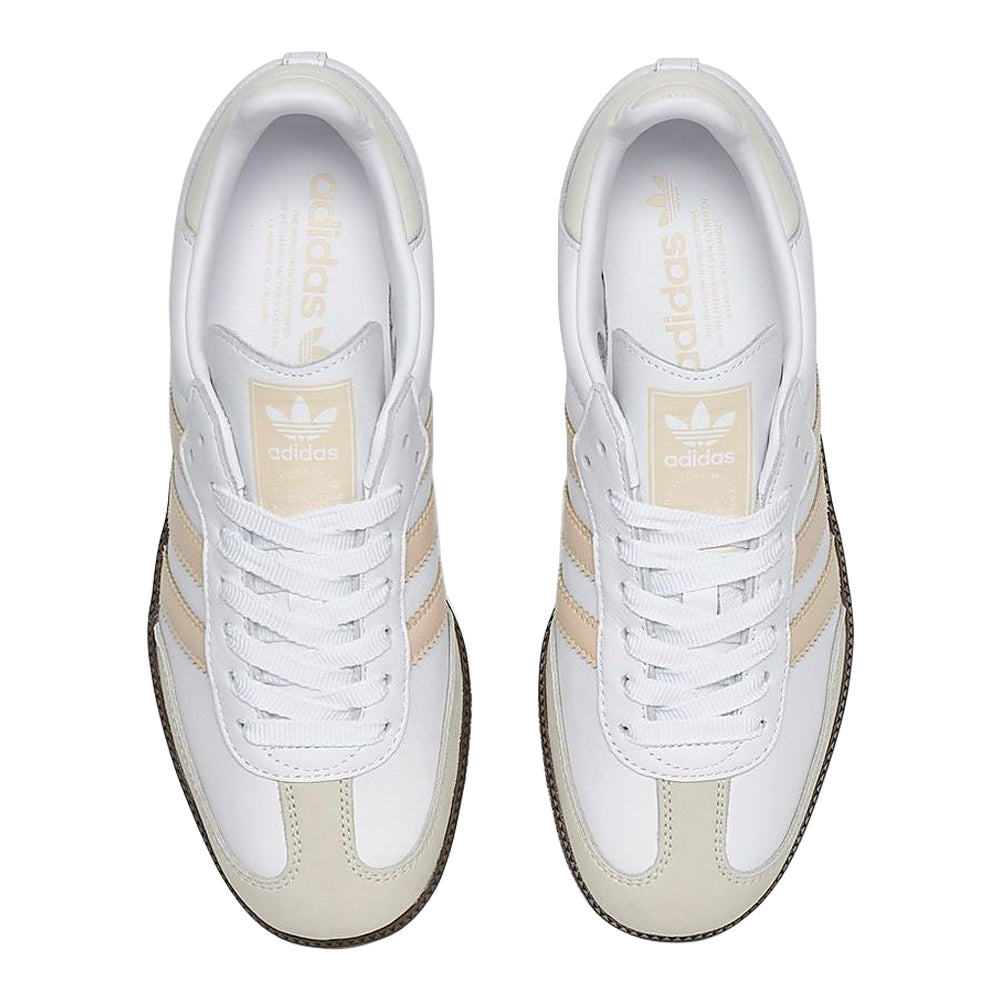 adidas Originals Samba OG Women's Ftwr White/Sand Strata/Off White Shoes, Size: 6 adidas Originals Samba OG Women's Ftwr White/Sand Strata/Off White Shoes, Size: 6