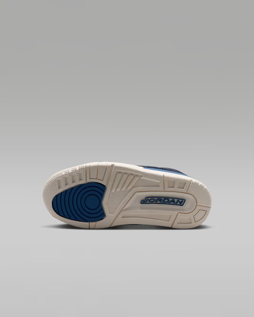 Little Kid's Air Jordan 3 Retro Sport Renaissance Obsidian/Track Red/Chalk/Chalk HQ0783-400