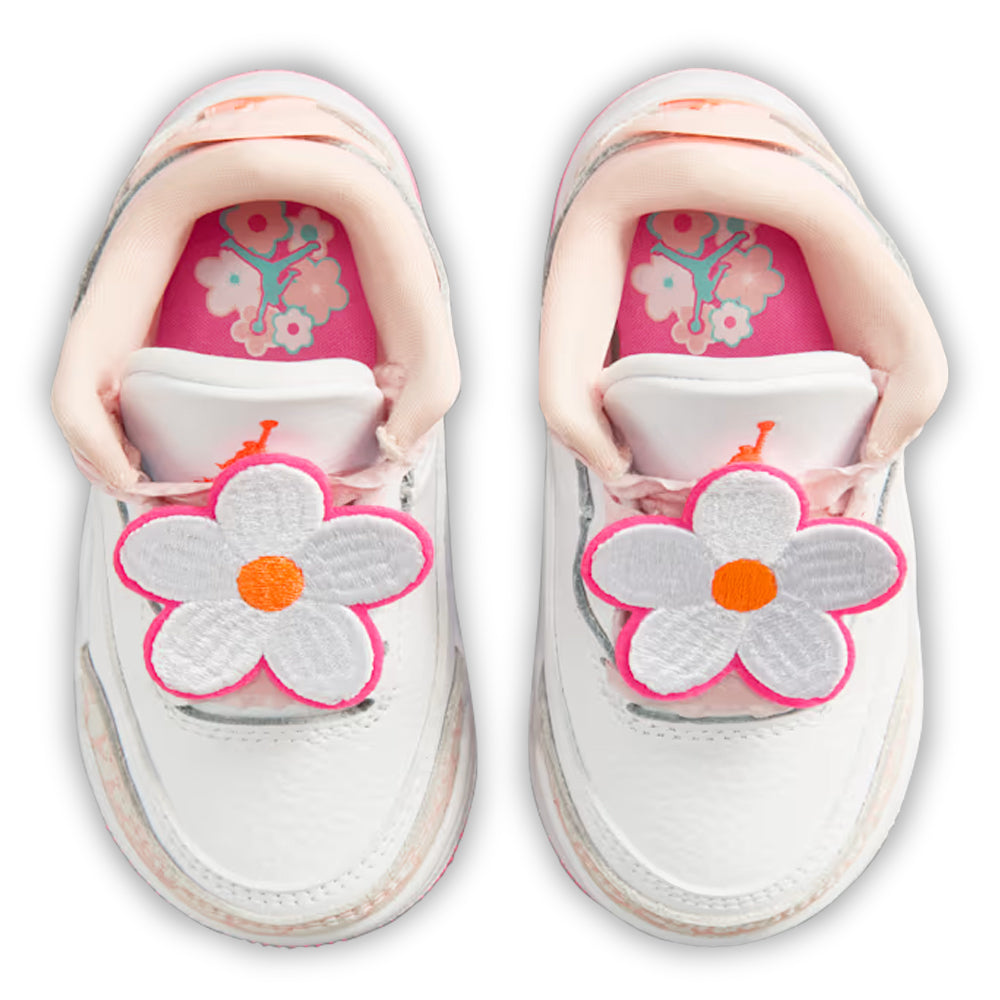 Air Jordan 3 Retro Toddler Sneakers - Spring Flowers