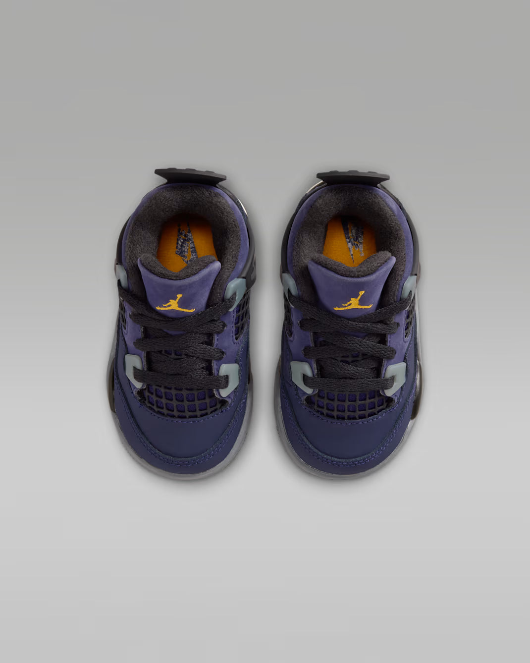 Air Jordan 4 Retro Toddler Sneakers - Imperial Purple
