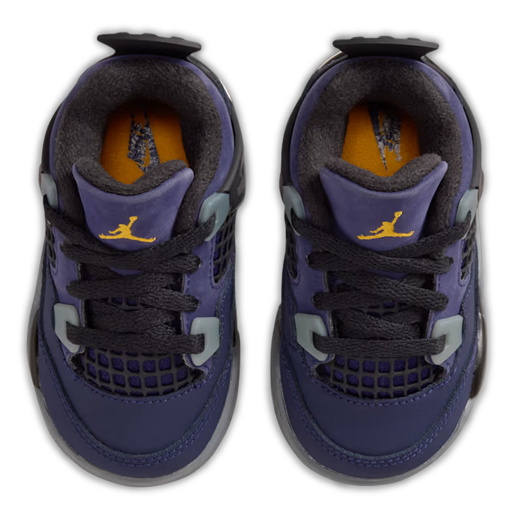 Air Jordan 4 Retro - Imperial Purple - Toddler Sneakers