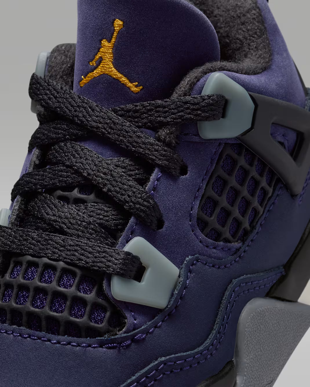 Air Jordan 4 Retro Toddler Sneakers - Imperial Purple