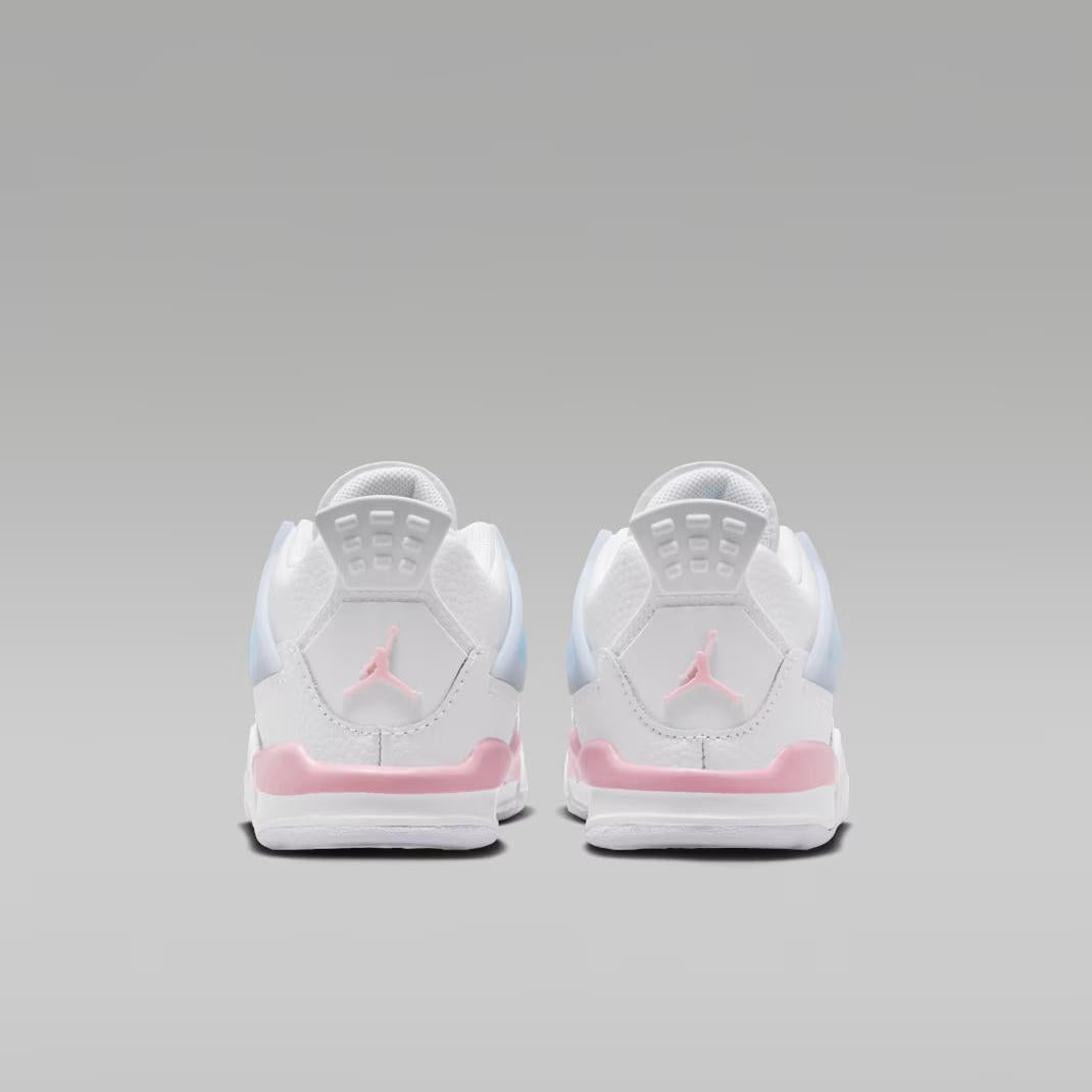 Toddler Jordan 4 Retro - Vapor Green &amp; Medium Soft Pink 4